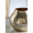 11X11x9" Aluminum Chisel Flower Vase