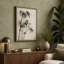 Bamboo in Ink Japandi - Wrapped Canvas-1093983065-1093983071