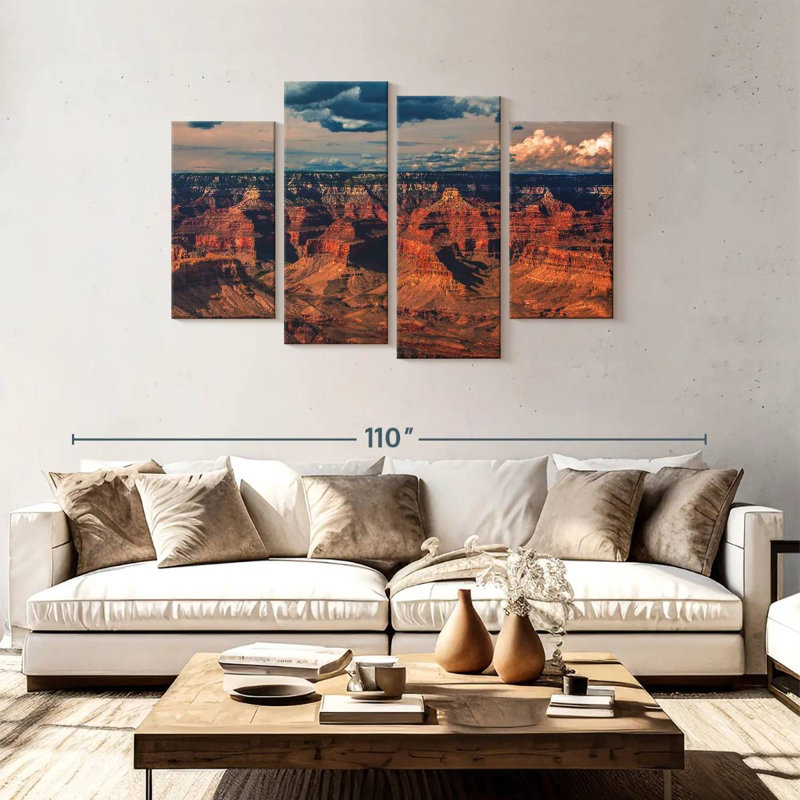 Alvord, Southern Canyon, Grand Canyon, Arizona, H 48 po x l 75 po
