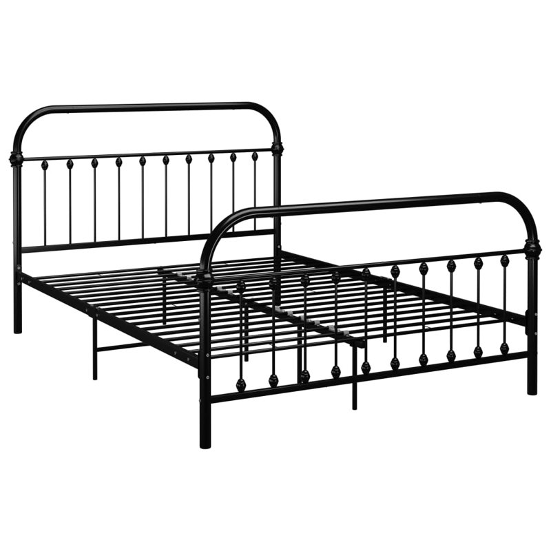 Jaxson Metal Bed, black, Super King (6')