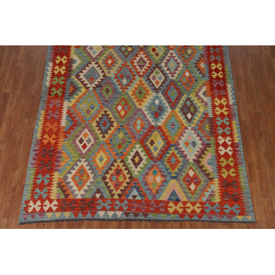 Multolor Kilim Oriental Area Rug 7x10
