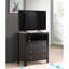 Commode média Burlington G2450-TV, noir