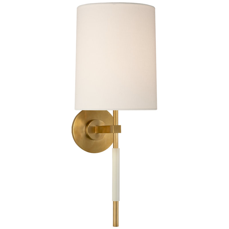 Barbara Barry Clout Tail Sconce, Soft Brass