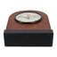 Horloge de table décorative en similicuir pour bureau