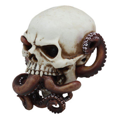 Figurine de crâne d'hôte pèlerin Lucraia
