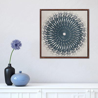 Spinner 1 Piece Single Picture Frame and Floater Frame Painting on Canvas
