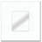 Metal Framed Square Bathrrom Mirror for Wall-378385627