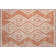Premium Machine Washable Prisco Salmon Rug