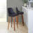 Fixed-Height Barstool with Swivel