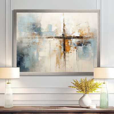 Minimalism Christianity Cross Dream I Wall Art