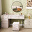 Demetrias Metal Round Mirror