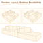 Canapé modulaire rembourré 2 pièces Boneless-1125456933-1125456954