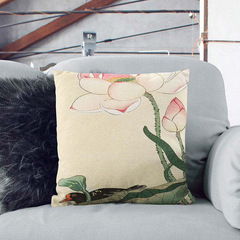 Square Throw Cushion, 40cm H x 40cm W x 15cm D