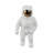 Modern Ceramic Astronaut Figurine Statue for Home Decor - Decorative Object Sculpture for Tabletop, and Living Room Decoration - White-249277012