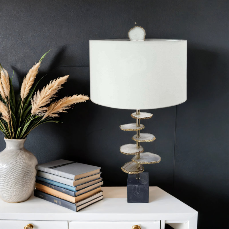 Lampe 14 po x 29,5 po avec abat-jour