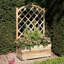 Rowlinson Rectangular Planter & Lattice