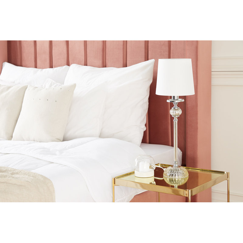 Copey Metal Table Lamp, White