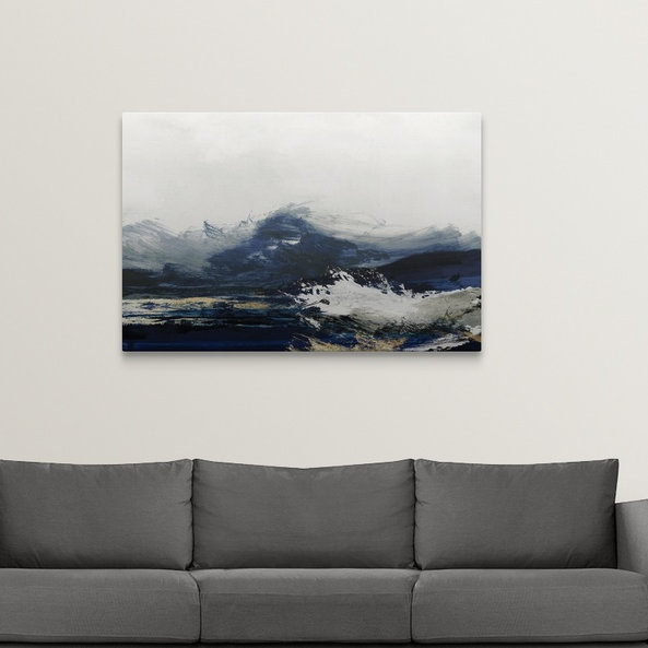 «Water» Byler, reproduction d'art, H 32 po x l 48 po x p 1,5 po, Toile