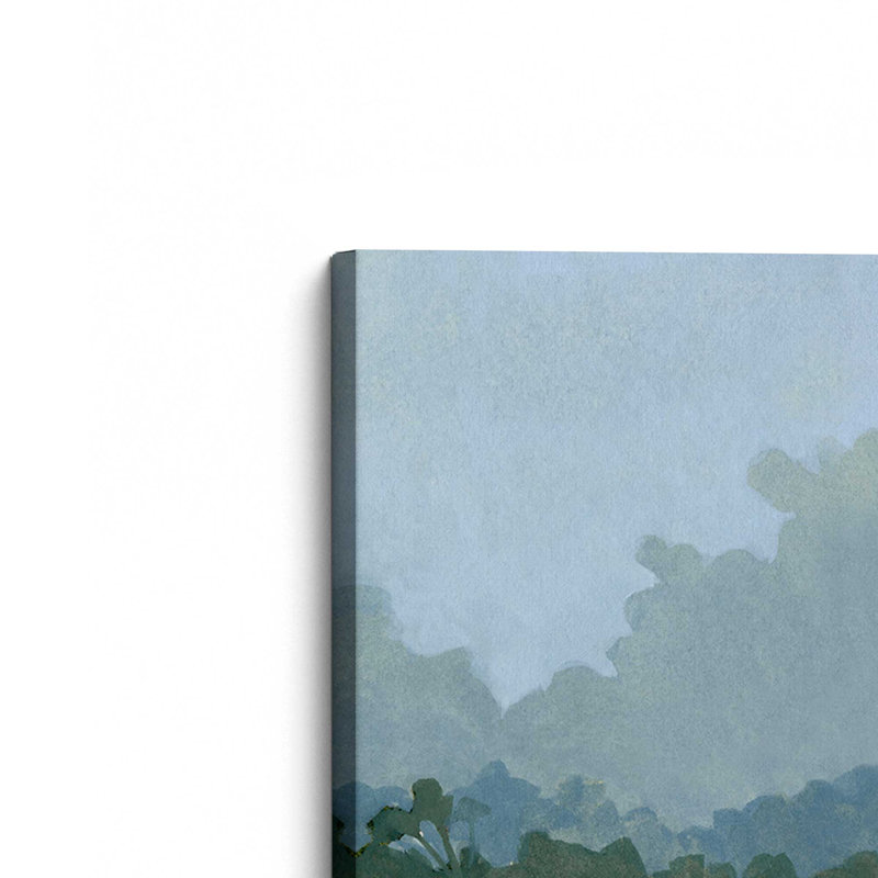 Toile tendue «Tranquil Country Fields», H 32 po x l 48 po