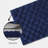 kate spade new york Dotted Woven Absorbent Bath Rug, 17 in x 24 in, 100% Cotton French Navy Bath Mat-118436091-118436088