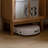 Burlywood Solid Wood+Tempered Glass Display Cases