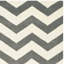 Lesedi Chevron Wool Hand Woven Area Rug-281696214