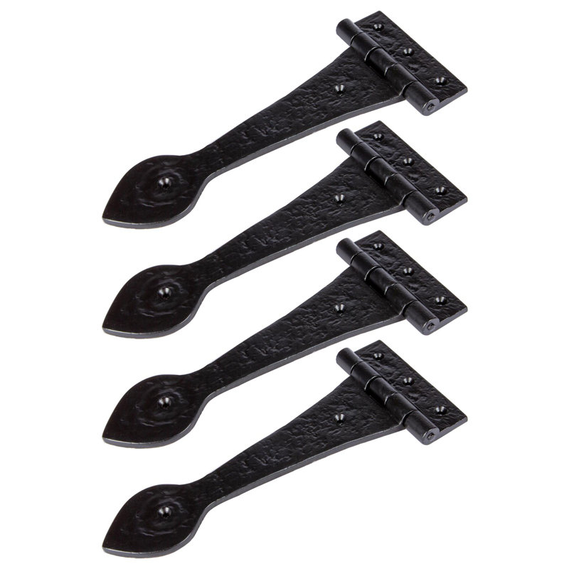 Hammer & Tongs - Traditional T-Hinge - W245mm - Black