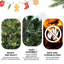 Pre-Set a Slender Christmas Tree, Equipped with Warm White Light and a Folding Base-215575806
