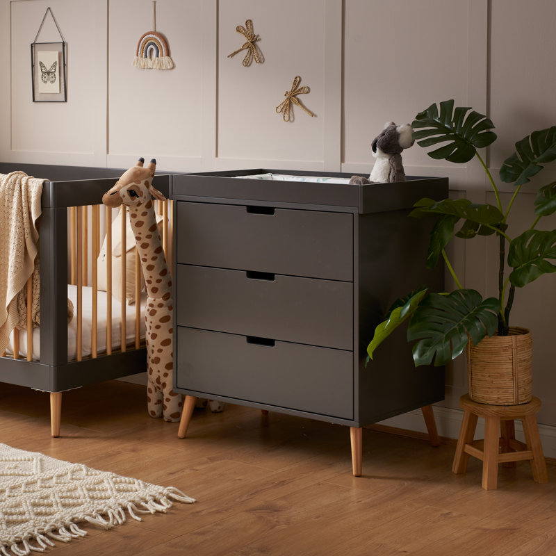 Maya Changing Unit, Gray/Beige