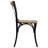 Cross Chairs Solid Mango Wood-64057525-12651983