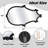 Wood Accent Wall Mirror for Bathroom Bedroom Decorative Mirror-28339070