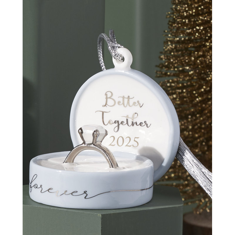 2025 "Together Forever" Ring Box Ornament