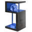 Blisswood High Gloss 75cm High Side Table With Storage-706162623