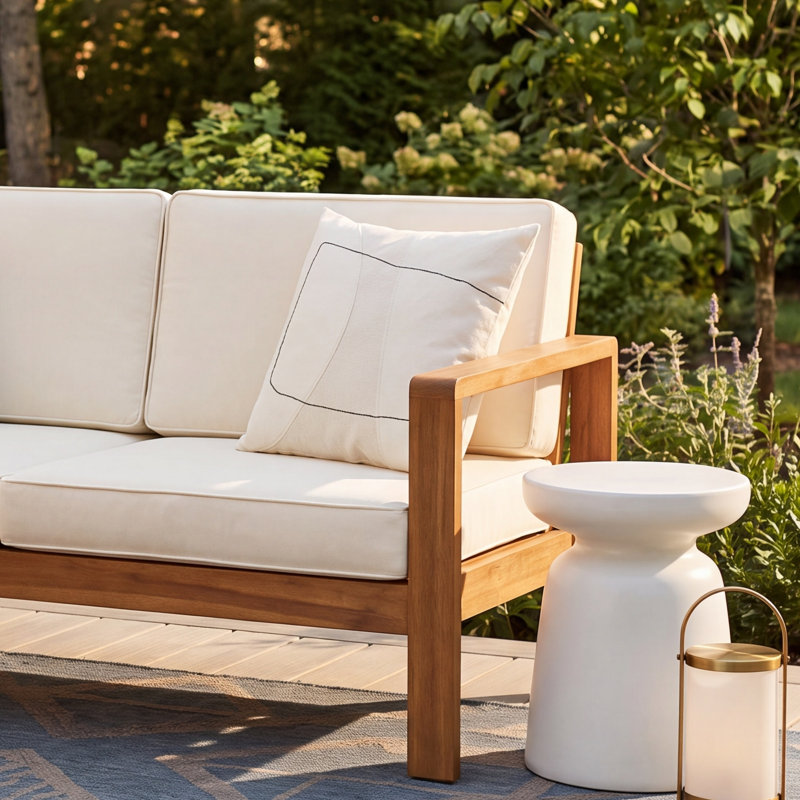 Trena Outdoor 20'' Sofa Back Cushion