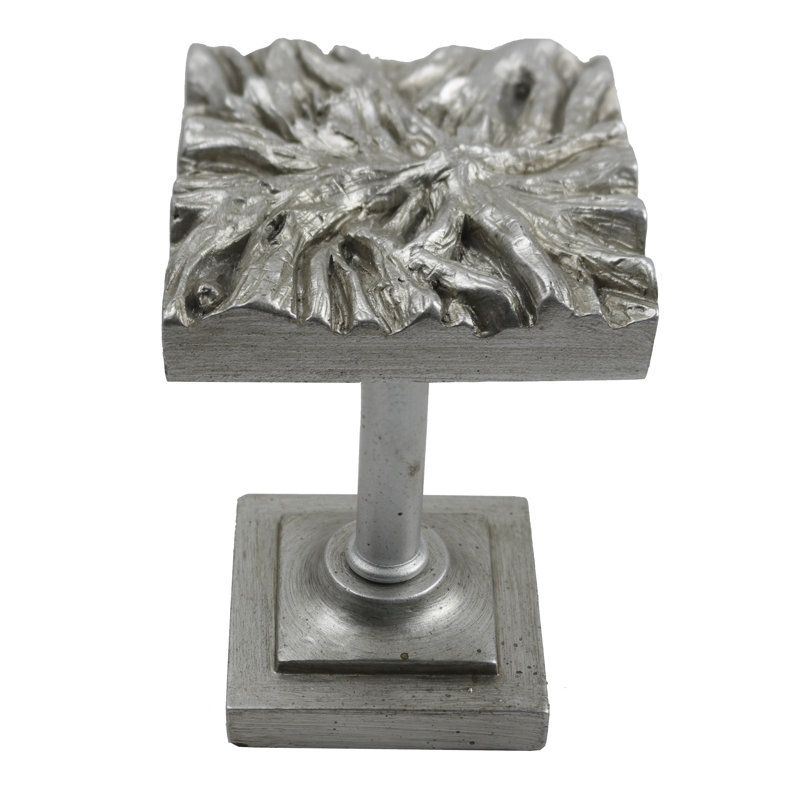Retenue de rideau Dijone Root Medallion, Argent vieilli