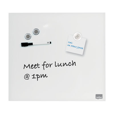 Wall Mounted Magnetic Glass Board