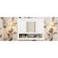 Armoire murale de salle de bain 35 pouces avec miroir et tablettes réglables, idéale pour un usage domestique dans un salon de style moderne