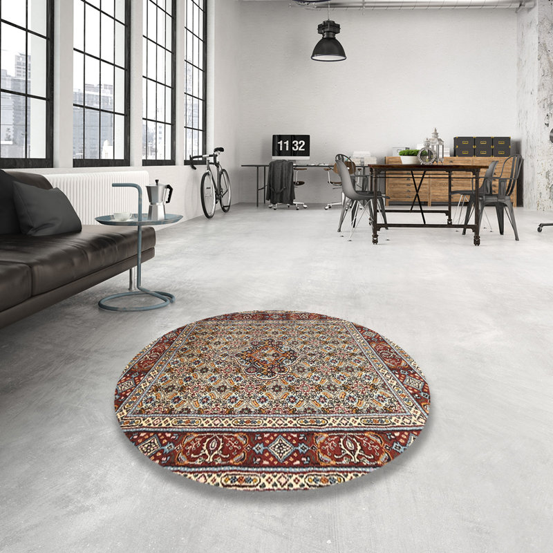 Tapis oriental oriental, Rond 8 pi