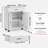 Kitchen Island Cart Rolling Storage Cabinet On Wheel With Charging Station