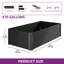 Set of 2 Metal Raised Garden Bed, 180x90x54cm-506064953-506064956