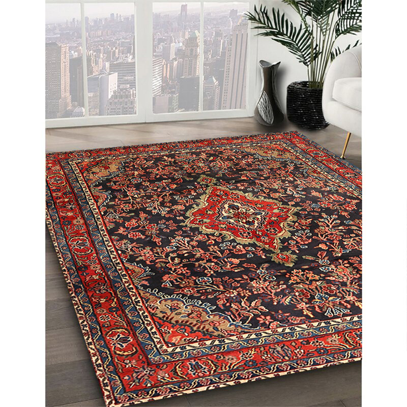 Oriental Indoor Rug, Square 5'