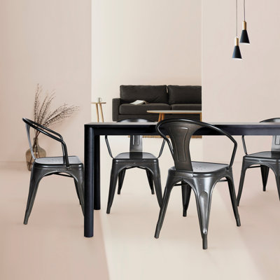 Chaise avec accoudoirs Marais