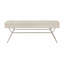 Banc contemporain tapissier Beige