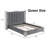 Elvyra Velvet Upholstered Low Profile Platform Bed-808201920-808201927