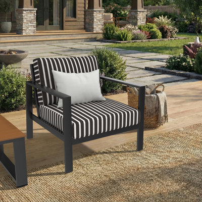 Donnely Sunbrella® Outdoor Deep Seating Louge Chair Cushion