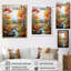Catarzi Birch Woods Autumn Harmony I, reproduction d'art sur toile-1586408931-1586408930