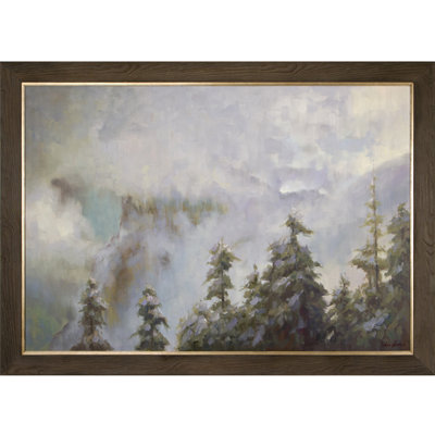 «Tree Silence» par Vaughn - peinture encadrée