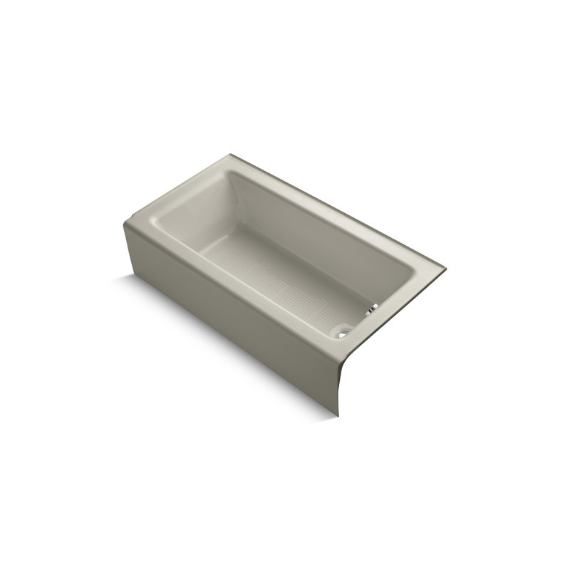 Bellwether 60" x 32" Soaking Bathtub, Sandbar, Right