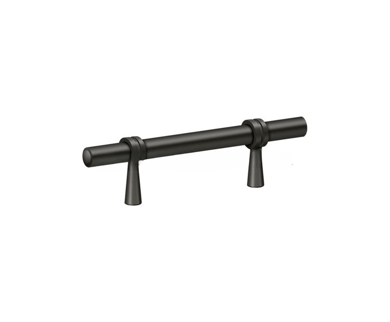 Deltana P310U15 Adjustable Pull 4-3/4"; Satin Nickel Finish, 4 3/4", Oil Rubbed Bronze