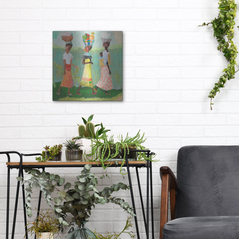 «Back From The Market» par Jenny Westenhofer, H 12 po x l 12 po